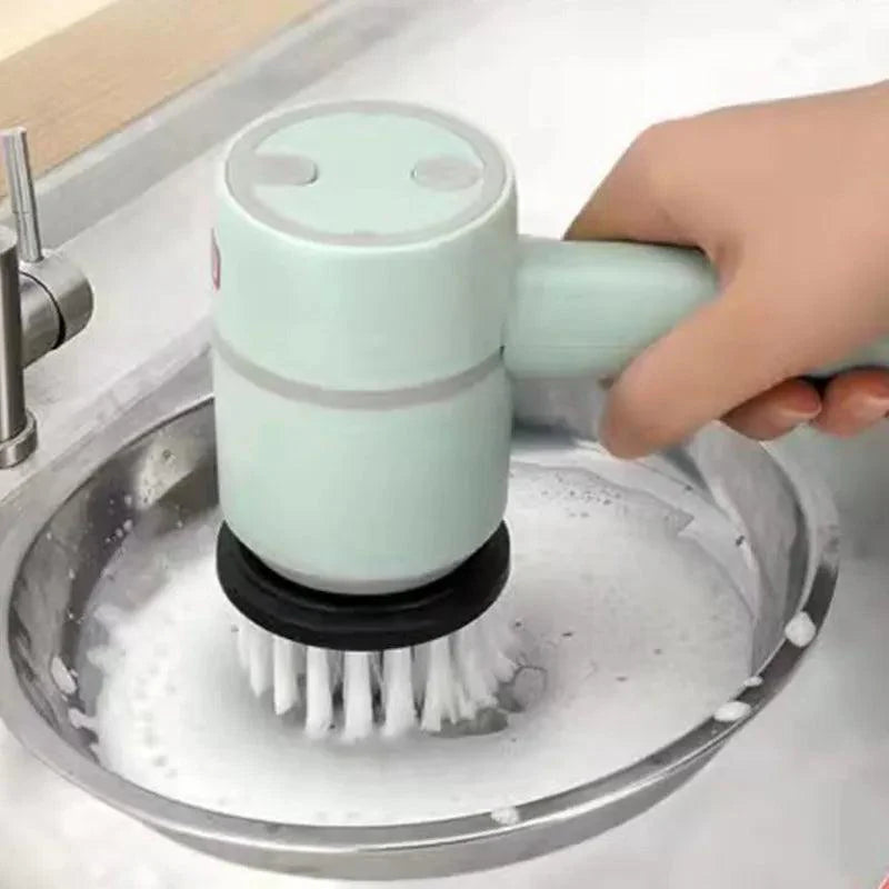Escova Elétrica 3 em 1 para limpeza - PowerBrush